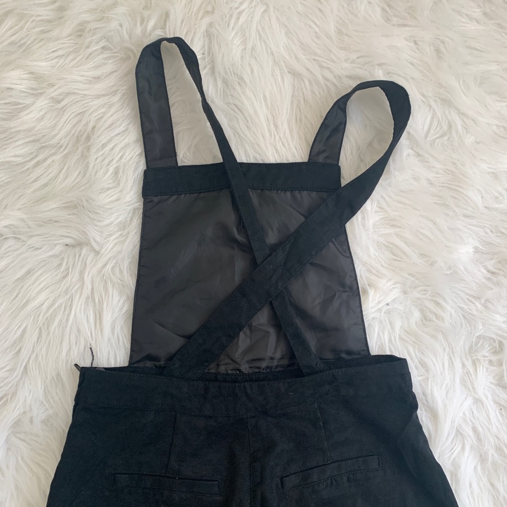 ‼️ Black Suede Rompers ‼️ - Picture 2 of 3
